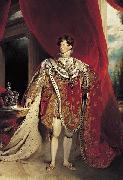 Coronation portrait of George IV Thomas